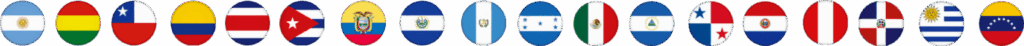 Banderas de países de América Latina